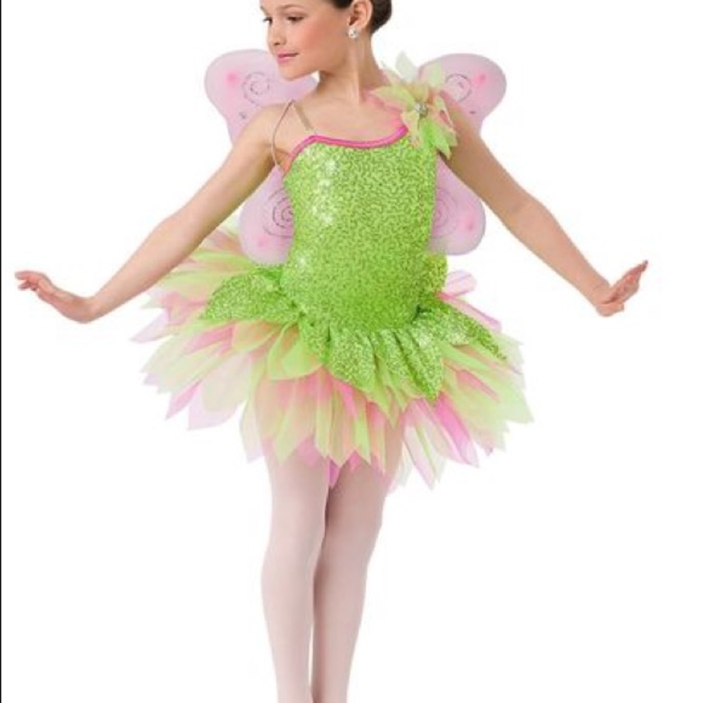 Fairy costume (dance, Halloween, pictures).